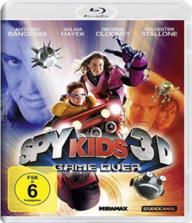 Spy Kids 3: Game Over (Mali agenci 3D: Trójwymiarowy odjazd) [Blu-Ray 3D]+[Blu-Ray]