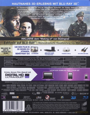 Stalingrad [Blu-Ray 3D]+[Blu-Ray]