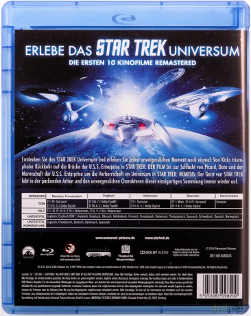 Star Trek 1-10 [10xBlu-Ray]