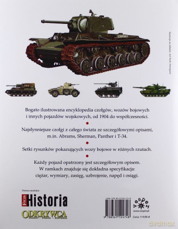 Ilustrowana encyklopedia. Czołgi i pojazdy bojowe - Robert Jackson [KSIĄŻKA]
