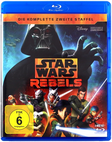 Star Wars Rebels Season 2 (Star Wars: Rebelianci Sezon 2) [3xBlu-Ray]