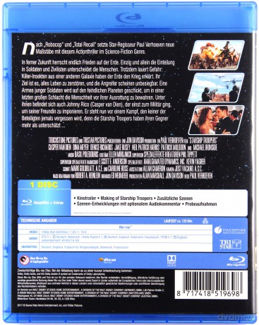 Starship Troopers (Żołnierze kosmosu) [Blu-Ray]