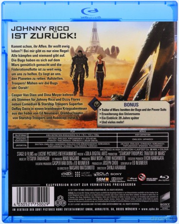 Starship Troopers: Traitor of Mars [Blu-Ray]