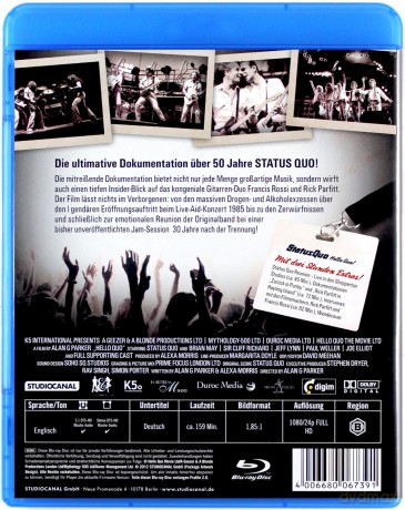 Status Quo: Hello Quo! [Blu-Ray]