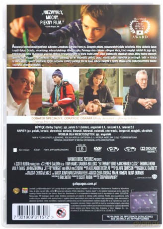 Strasznie głośno, niesamowicie blisko [DVD]