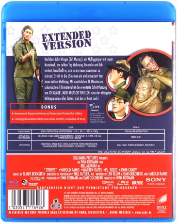 Stripes (Szarze) [Blu-Ray]