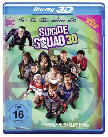 Suicide Squad (Legion samobójców) [Blu-Ray 3D]+[Blu-Ray]