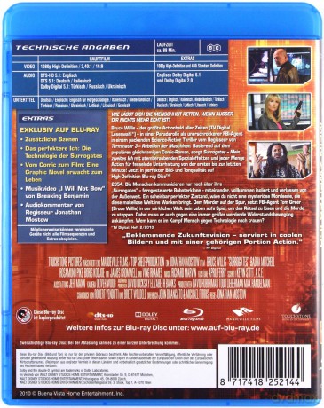 Surrogates (Surogaci) [Blu-Ray]