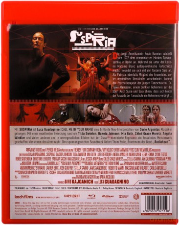 Suspiria [Blu-Ray]