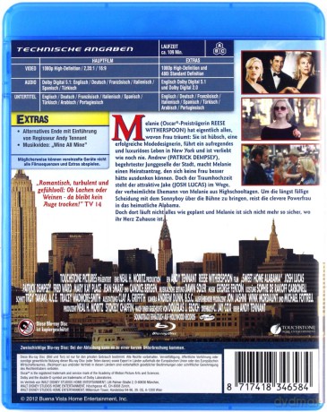 Sweet Home Alabama (Dziewczyna z Alabamy) [Blu-Ray]
