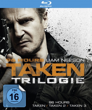 Taken 1-3 (Uprowadzona 1-3) [3xBlu-Ray]