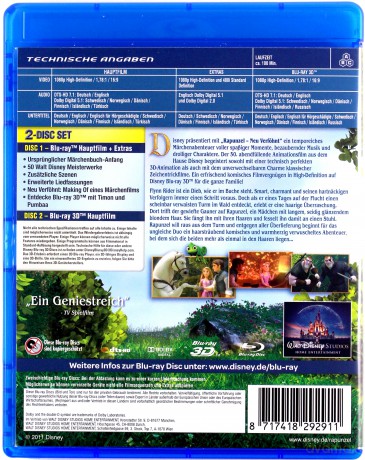 Tangled (Zaplątani) (Disney) [Blu-Ray 3D]+[Blu-Ray]
