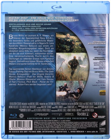 Tears of the Sun (Łzy słońca) [Blu-Ray]