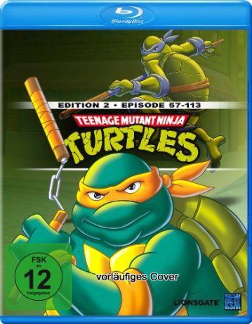 Teenage Mutant Hero Turtles Season 2 (Wojownicze Żółwie Ninja Sezon 2) [Blu-Ray]