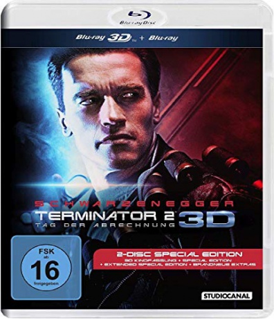 Terminator 2: Judgment Day (Terminator 2: Dzień sądu) [Blu-Ray 3D]+[Blu-Ray]