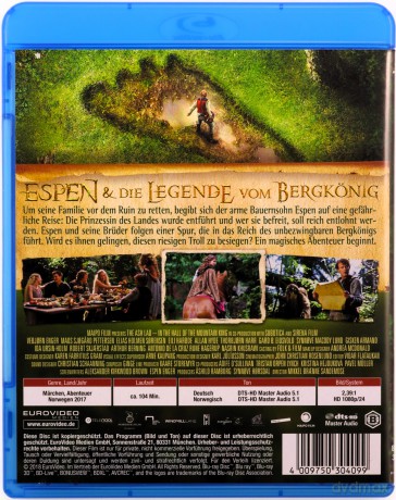The Ash Lad: In the Hall of the Mountain King (Legenda o górskim olbrzymie) [Blu-Ray]
