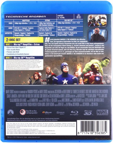 The Avengers [Blu-Ray 3D]+[Blu-Ray]