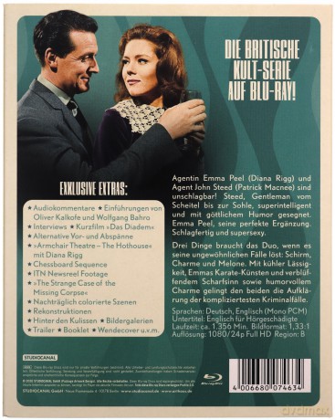 The Avengers Edition 2: Season 5-6 (Rewolwer i melonik Sezon 5-6) [7xBlu-Ray]
