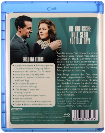 The Avengers Edition 2: Season 5-6 (Rewolwer i melonik Sezon 5-6) [7xBlu-Ray]