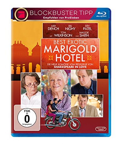 The Best Exotic Marigold Hotel (Hotel Marigold) [Blu-Ray]