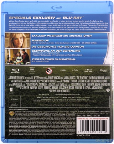 The Blind Side (Wielki Mike) [Blu-Ray]