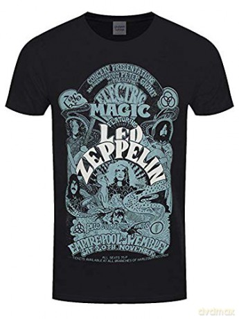 Led Zeppelin: Electric Magic, Black (S) [T-SHIRT]