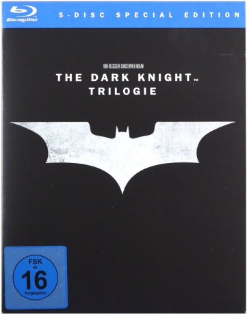 The Dark Knight Trilogy Collectio (Mroczny rycerz Trylogia) [Blu-Ray]