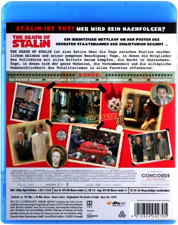 The Death of Stalin (Śmierć Stalina) [Blu-Ray]