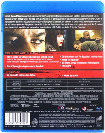 The Equalizer (Bez litości) [Blu-Ray]