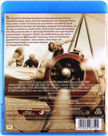 The Flight of the Phoenix (Lot Feniksa) [Blu-Ray]