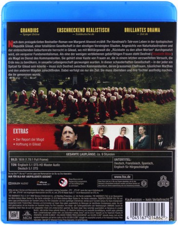 The Handmaid's Tale Season 1 (Opowieść podręcznej Sezon 1) [3xBlu-Ray]