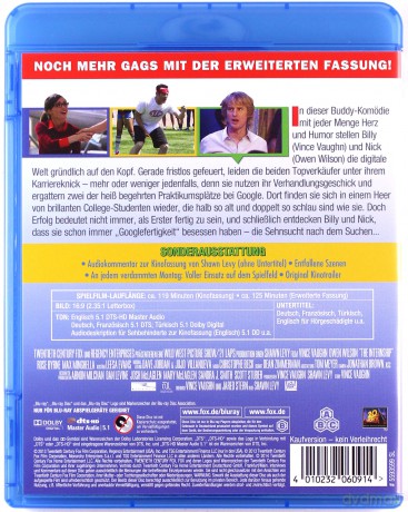 The Internship (Stażyści) [Blu-Ray]