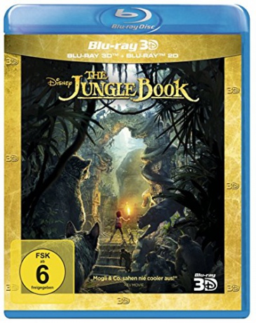 The Jungle Book (Księga dżungli) [Blu-Ray 3D]+[Blu-Ray]
