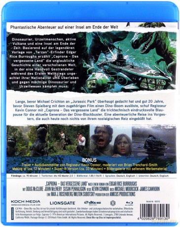 The Land That Time Forgot (Kraina, o której zapomniał czas) [Blu-Ray]
