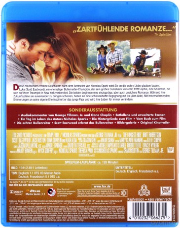 The Longest Ride (Najdłuższa podróż) [Blu-Ray]