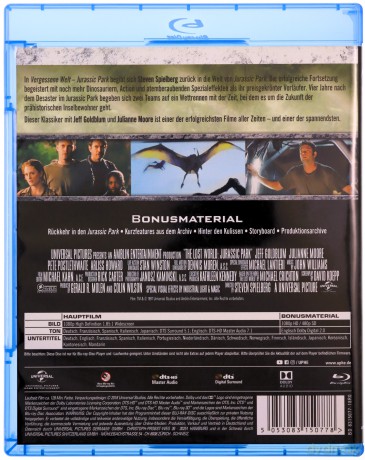 The Lost World: Jurassic Park (Zaginiony świat: Jurassic Park ) [Blu-Ray]