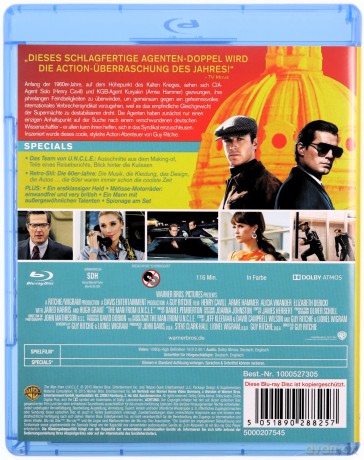 The Man from U.N.C.L.E. (Kryptonim U.N.C.L.E.) [Blu-Ray]