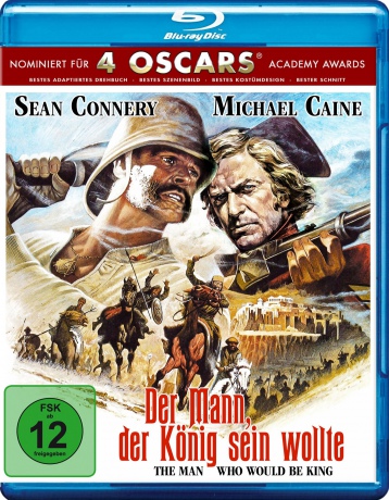 The Man Who Would Be King (Człowiek, który chciał być królem) [Blu-Ray]