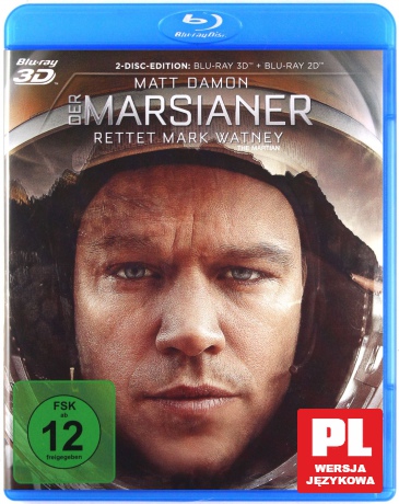 Marsjanin [Blu-Ray 3D]+[Blu-Ray]