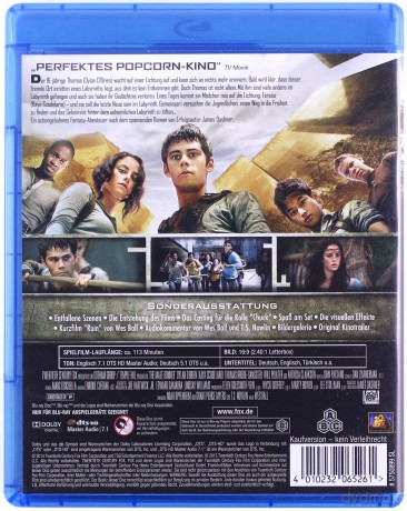 The Maze Runner (Więzień labiryntu) [Blu-Ray]