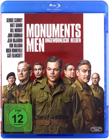 The Monuments Men (Obrońcy skarbów) [Blu-Ray]