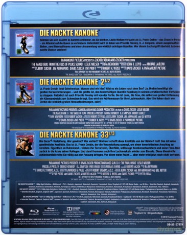 The Naked Gun Collection (Naga broń (Pełna kolekcja)) [3xBlu-Ray]