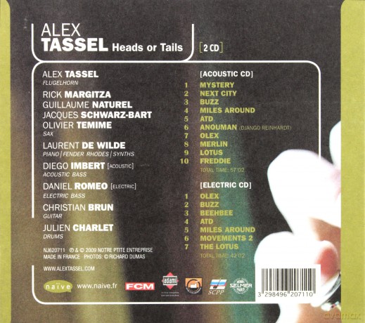 Alex Tassel: Heads Or Tails [2CD]