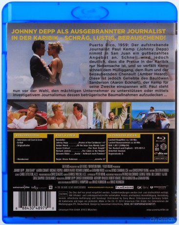 The Rum Diary (Dziennik zakrapiany rumem) [Blu-Ray]