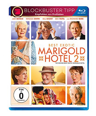The Second Best Exotic Marigold Hotel (Drugi Hotel Marigold) [Blu-Ray]