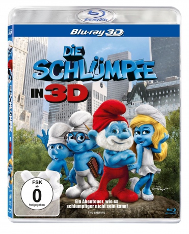 The Smurfs (Smerfy) [Blu-Ray 3D]+[Blu-Ray]