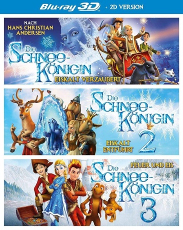 The Snow Queen 1-3 (Królowa śniegu 1-3) [3xBlu-Ray]