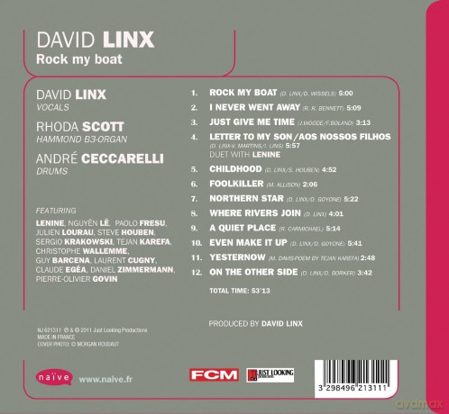 David Linx: Rock My Boat [CD]