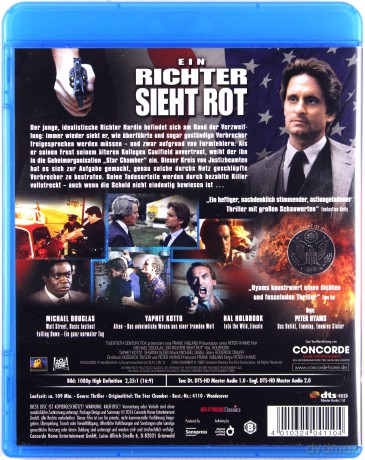 The Star Chamber (Trybunal) [Blu-Ray]