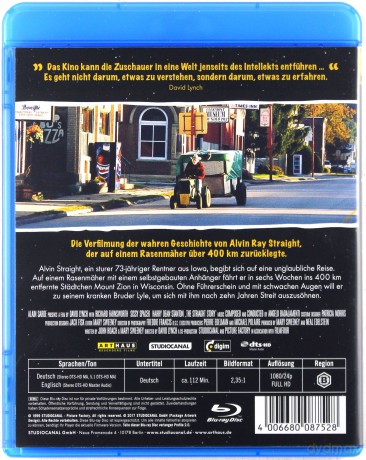 The Straight Story (Prosta historia) [Blu-Ray]